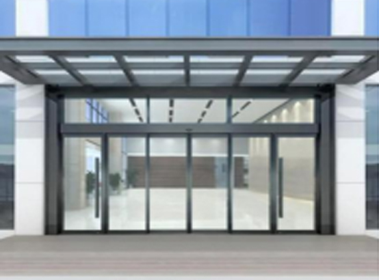 办公楼肯德基门