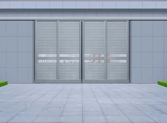 车间对开平移门